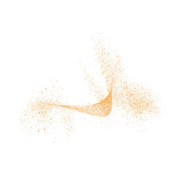 Tahıl hareket soyut veya toz parçacıkları 