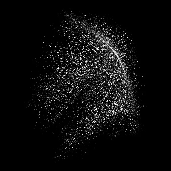 Mouvement abstrait des particules de grain ou de poussière — Image vectorielle