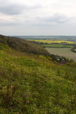 Chilterns manzara. Whiteleaf, Prenses Risborough görünümünden.