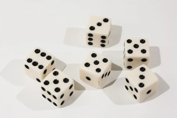 White Dice — Stock Photo, Image