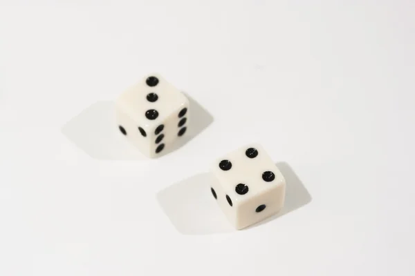 White Dice — Stock Photo, Image