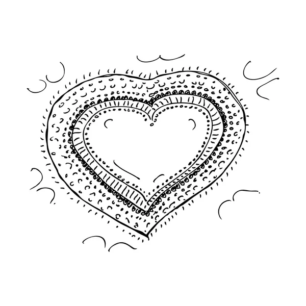 Amor corazón diseño — Archivo Imágenes Vectoriales