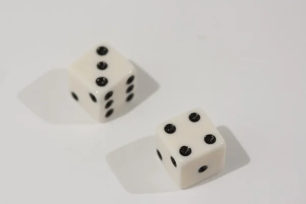 White Dice — Stock Photo, Image