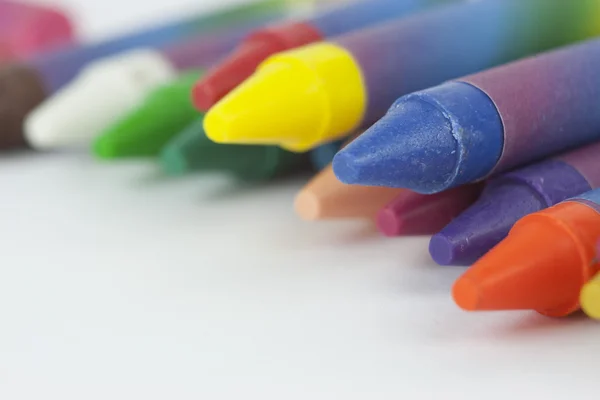 Gros plan des crayons de couleur — Photo