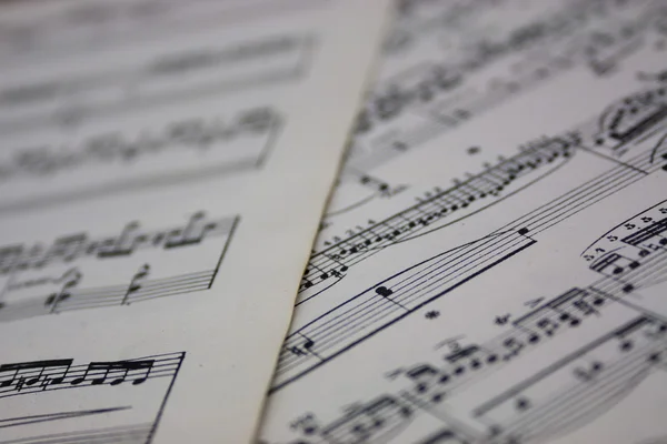 Bring Back The Music - Sheet Music — Stock Photo, Image