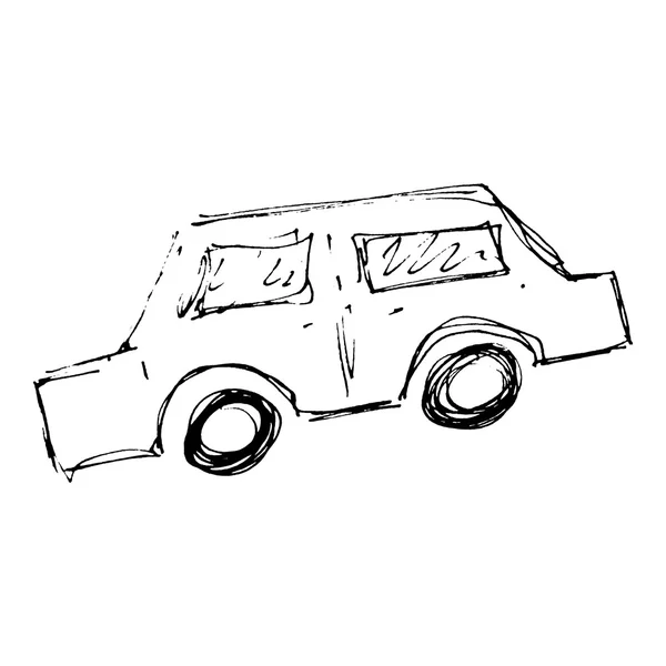 Karikatür tarzı araç kümesi — Stok Vektör