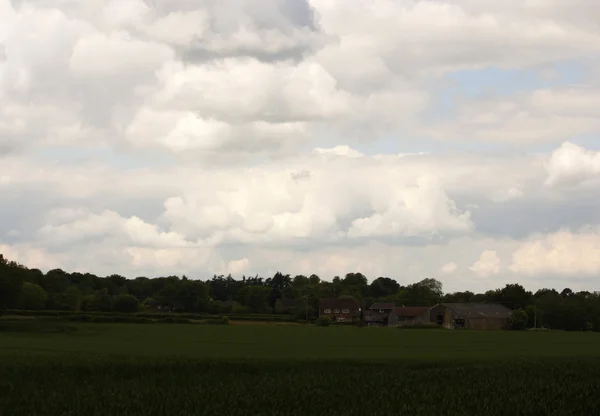 Англійська села, зелений Холмер, Бакінгемшир — стокове фото