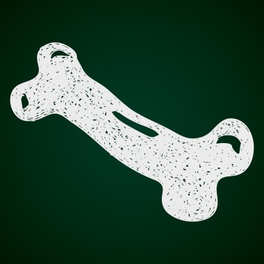 Bir kemiğin basit doodle