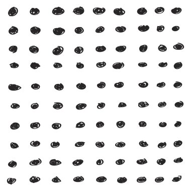 Bir sayfanın nokta basit doodle