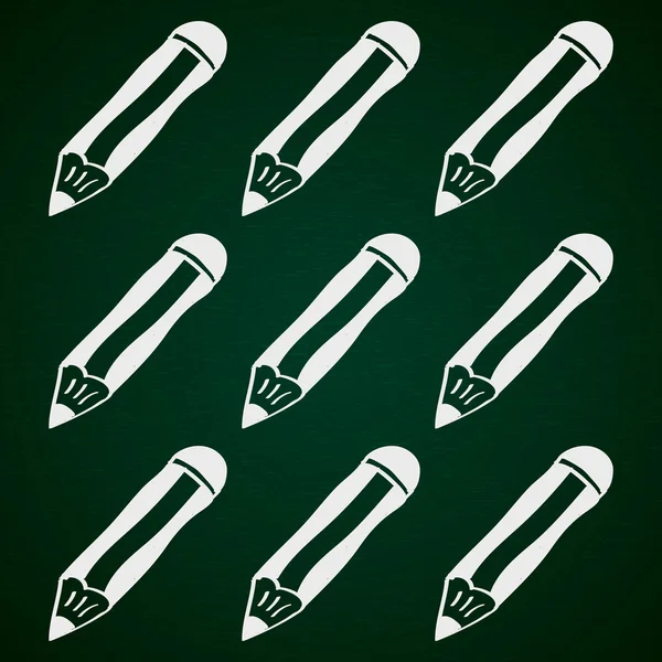Enkla doodle av några pennor — Stock vektor