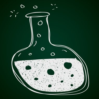 Bir iksir basit doodle