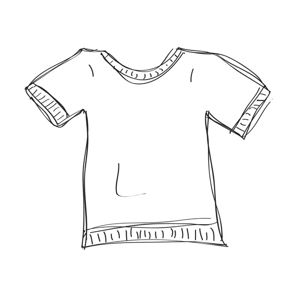 Doodle simples de uma camiseta —  Vetores de Stock
