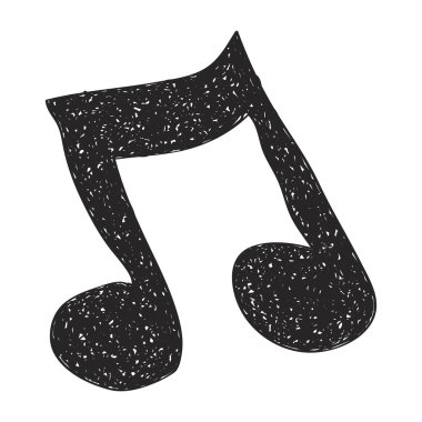 Müzik Not basit doodle