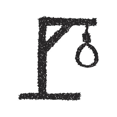 Hangmans ilmek basit doodle
