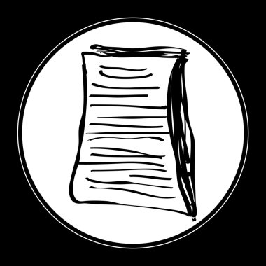 bir sayfanın basit doodle