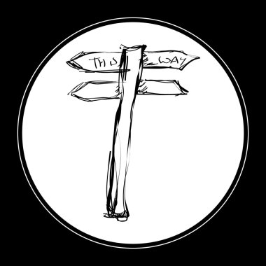 Bir tabela basit doodle