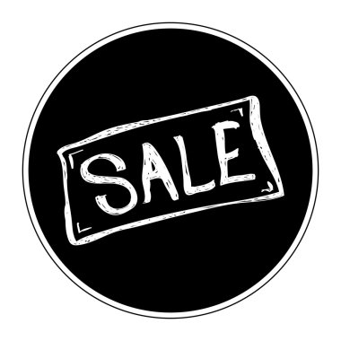 Basit doodle satışı işareti