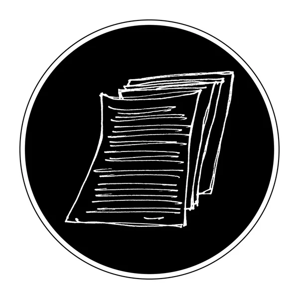 Uppsättning av tecknad stil notebook — Stock vektor