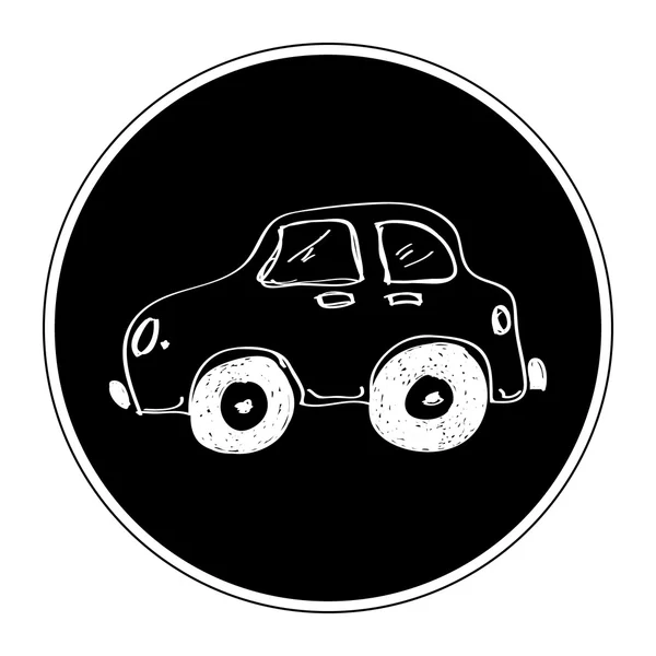 Jednoduchý doodle automobilu — Stockový vektor