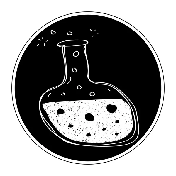 Simple doodle of a potion — Stock Vector