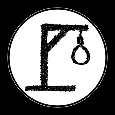 Hangmans ilmek basit doodle