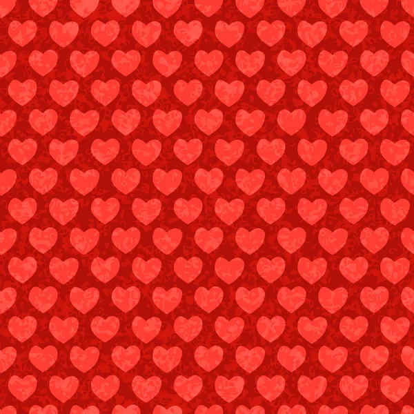 Modèle de coeur sans couture pour le fond — Image vectorielle