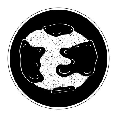 Bir dünyanın basit doodle