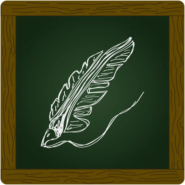 Простые каракули пера — стоковый вектор