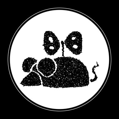 Bir clockwork fare basit doodle