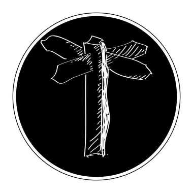 Bir tabela basit doodle