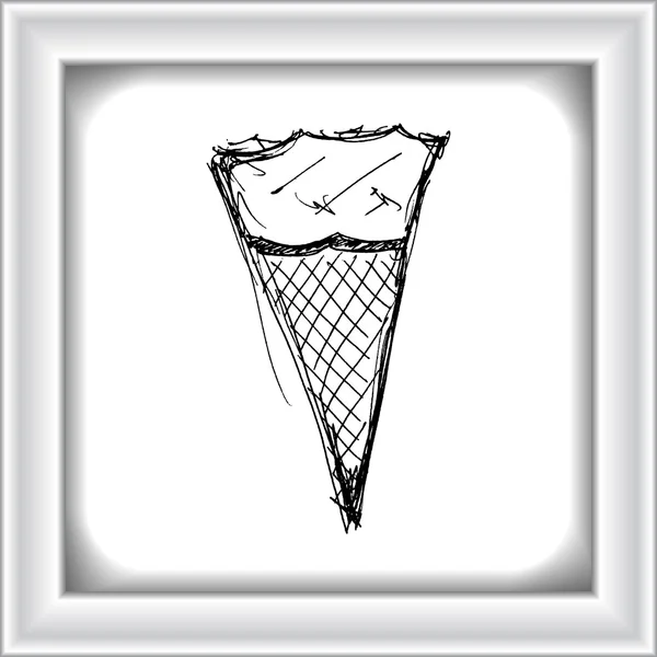 Ilustrace zmrzliny — Stockový vektor