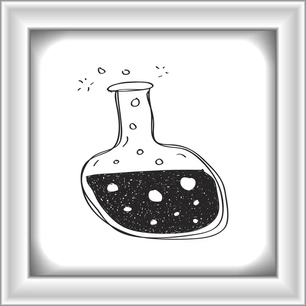 Simple doodle of a potion — Stock Vector
