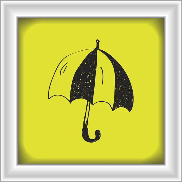 Proste zbiory parasola — Wektor stockowy