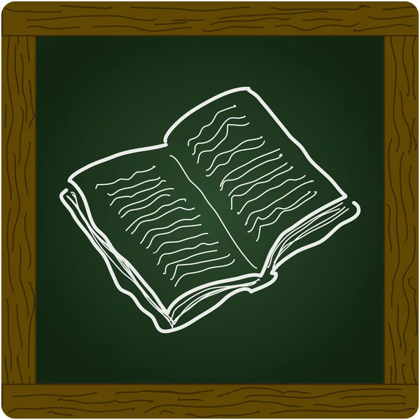 Простий каракулі книги — стоковий вектор