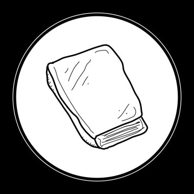 Bir kitabın basit doodle