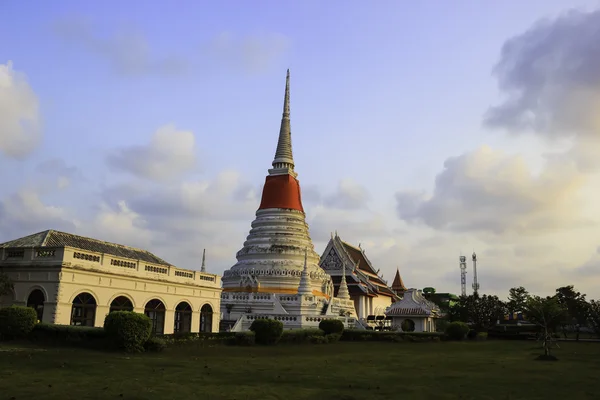 Phra Samut Chedi świątyni — Zdjęcie stockowe