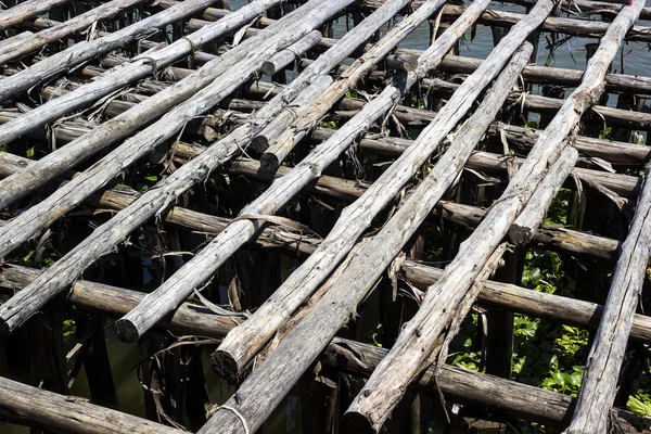 Stary Most drewna — Zdjęcie stockowe