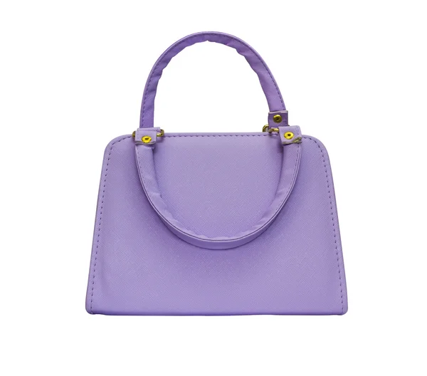 Purple woman purse isolated — Stock Photo, Image