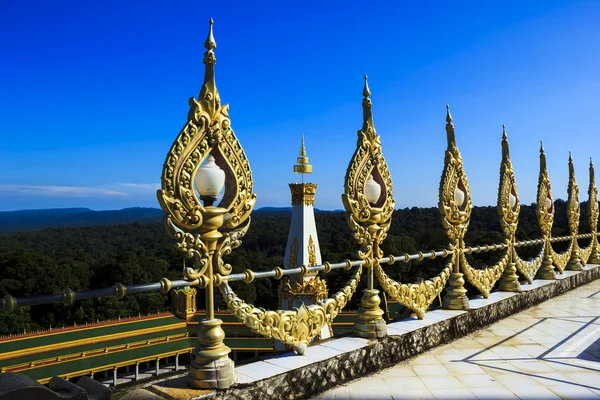 View point at Phra Maha Chedi Chai Mongkol Temple — Stock Photo, Image