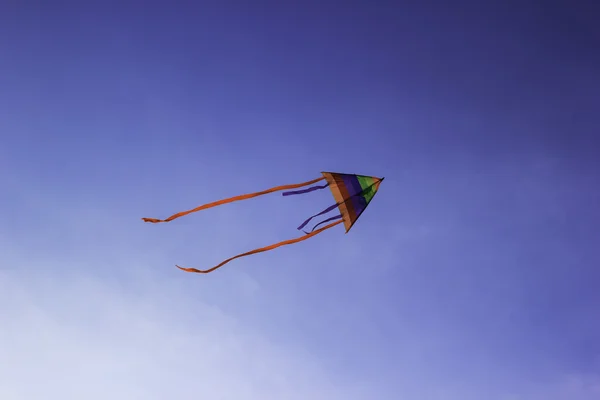 Cometa colorida en el cielo —  Fotos de Stock