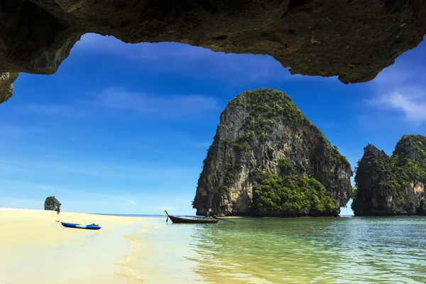 วิวหาดในกระบี่ — ภาพถ่ายสต็อก