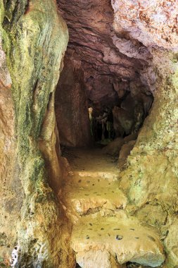 Phra Nang mağara Railay Adası Krabi üzerinde
