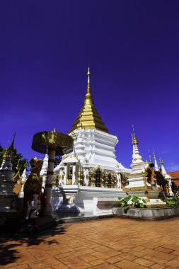 Chiangmai tapınakta Wat Phra bu DOI Wiang Chaimongkol