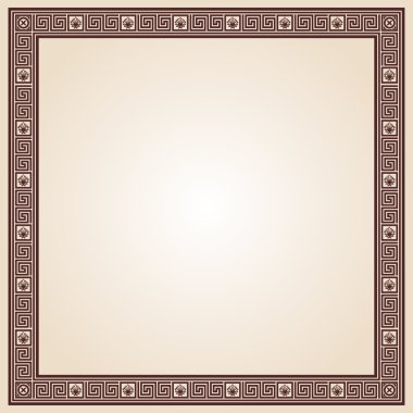 Vektör Yunan süsleme.