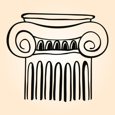 Vektör Yunan süsleme.