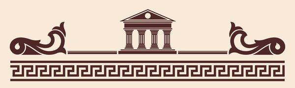 Vector Greek ornament.