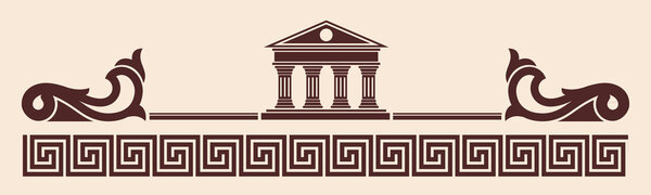 Векторный греческий орнамент
.