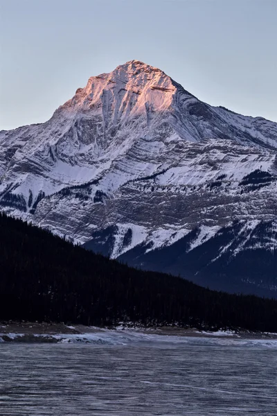 Montagnes Rocheuses en Hiver Canada — Photo