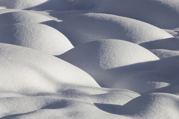 Mogullos de nieve de montaña —  Fotos de Stock