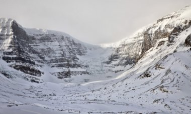 Columbia Icefields Alberta Rocky Mountains clipart